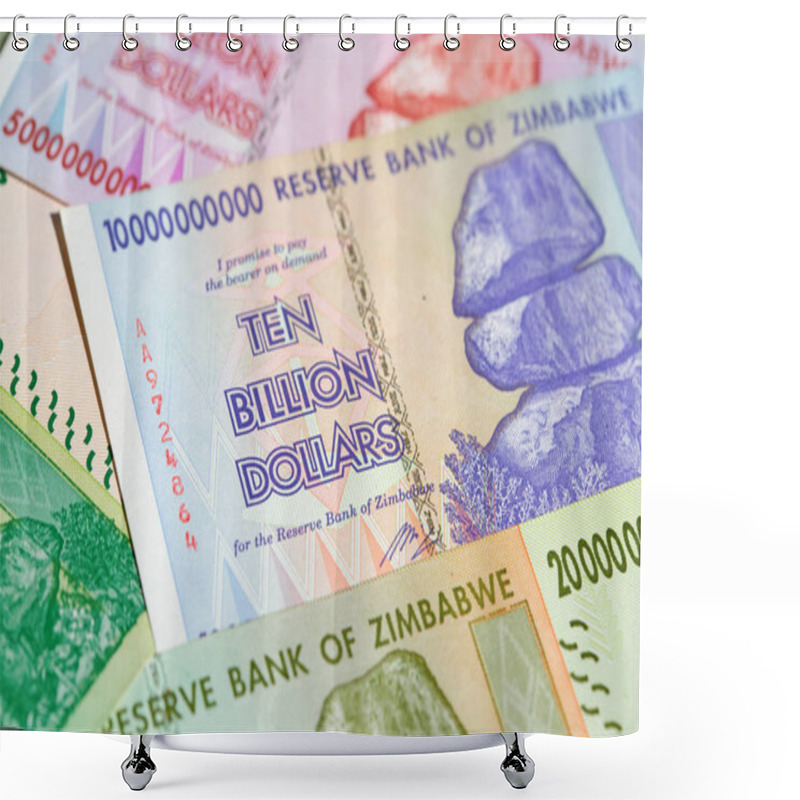 Personality  Banknotes Shower Curtains