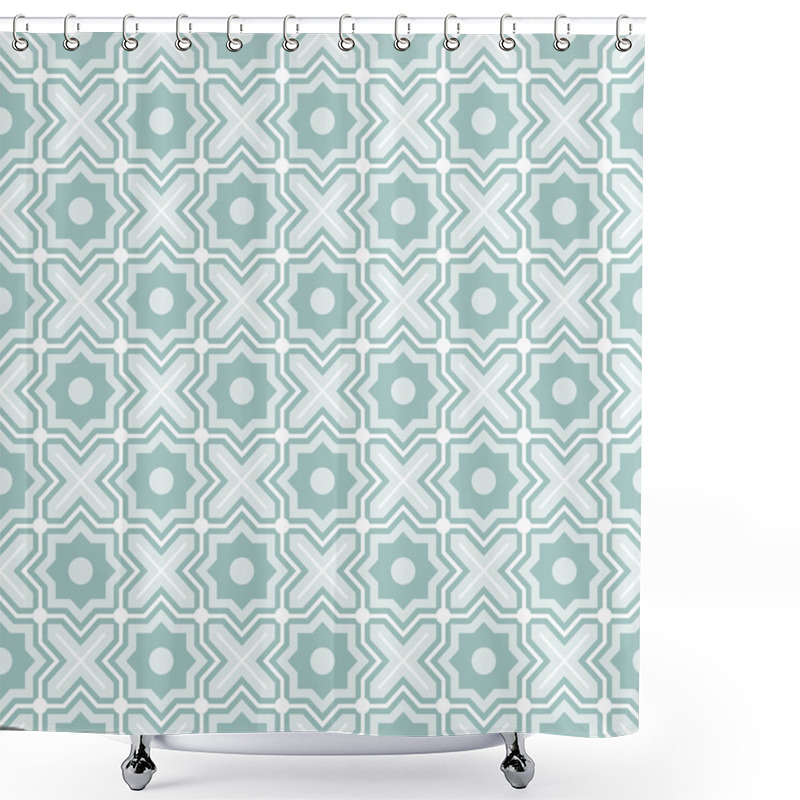 Personality  Tangled Lattice Pattern Shower Curtains