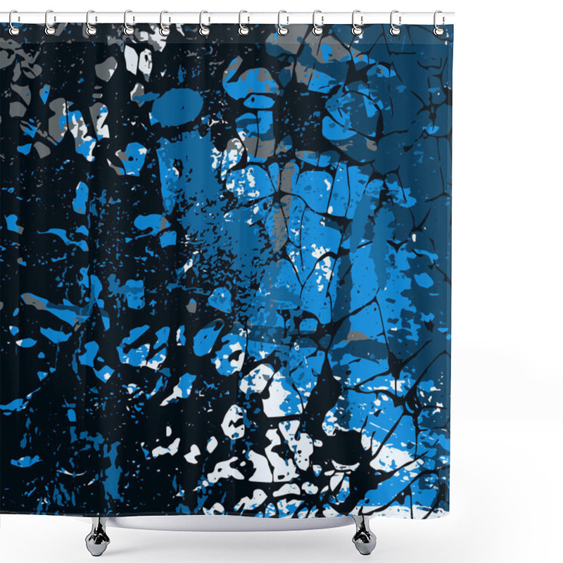 Personality  Graffiti Beautiful Abstract Background Illustration Shower Curtains