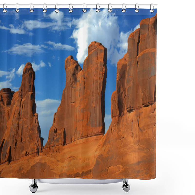 Personality  Arches National Park Shower Curtains