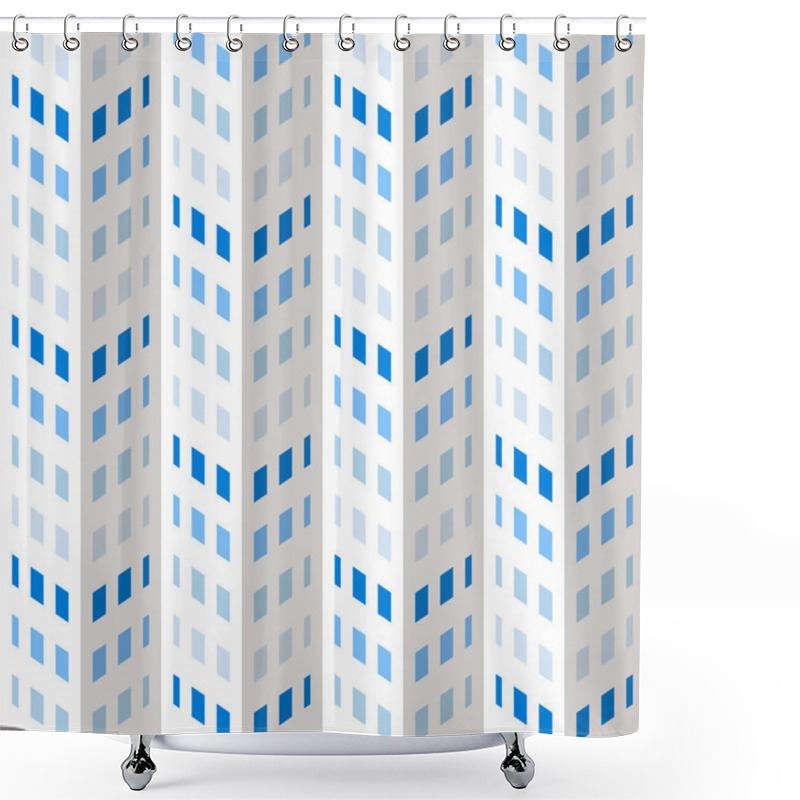 Personality  Fashion Abstract Chevron Pattern Shower Curtains