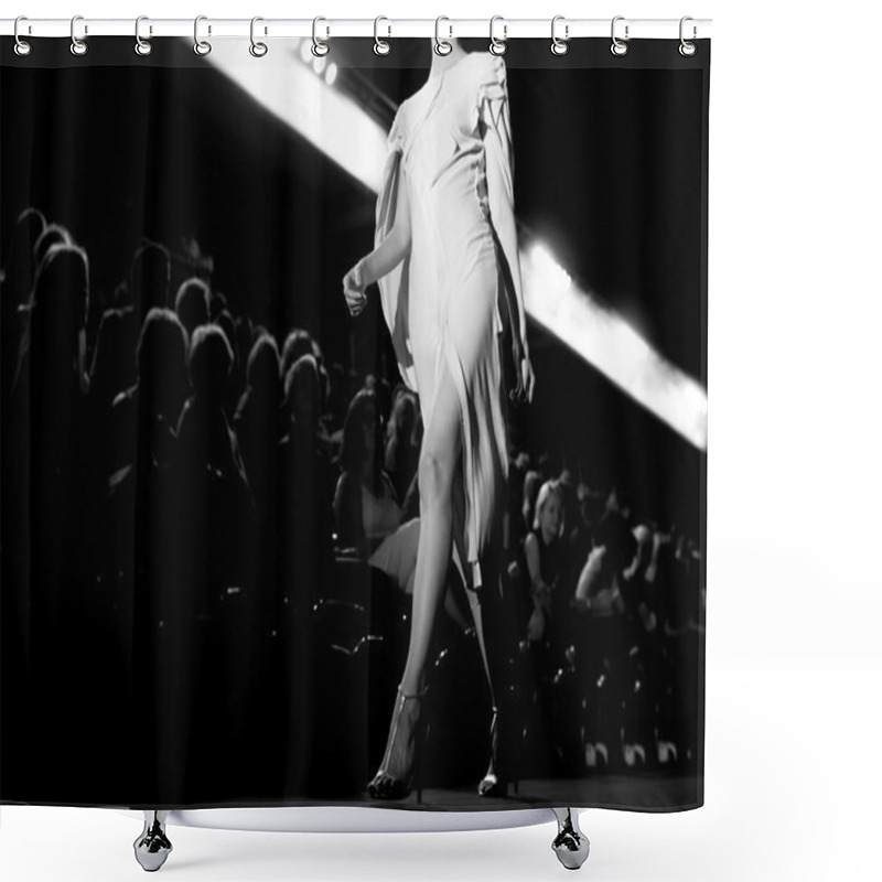 Personality  Fashion Show, A Catwalk Event Shower Curtains