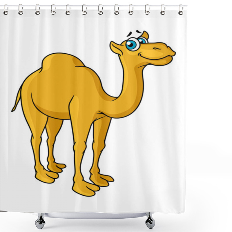 Personality  Fun Cartoon Camel Animal Character Shower Curtains