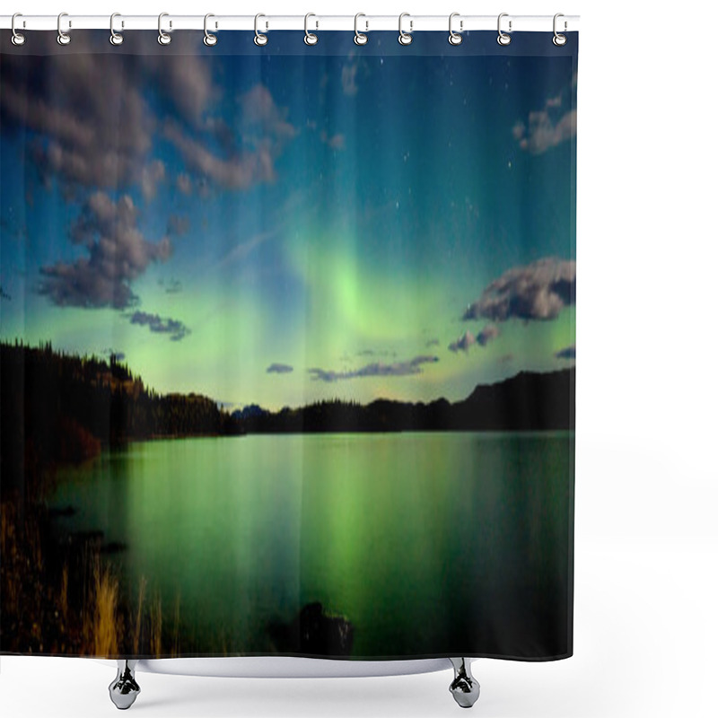 Personality  Aurora Borealis (Northern Lights) Display Shower Curtains