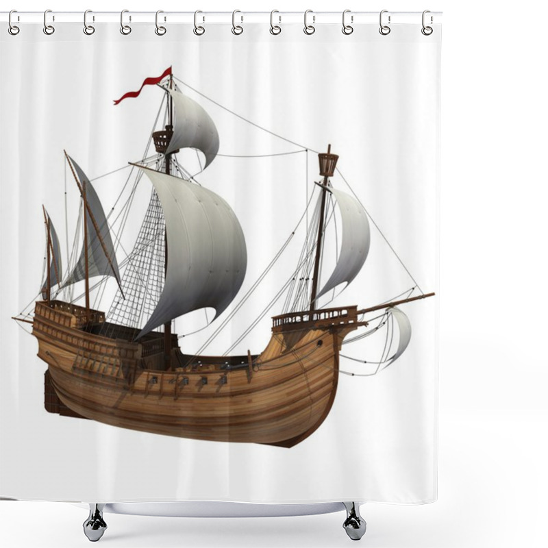 Personality  Caravel. Shower Curtains