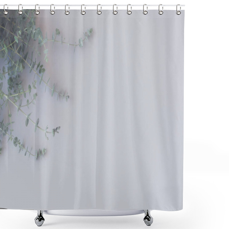 Personality  Fresh Green Leaves Shower Curtains