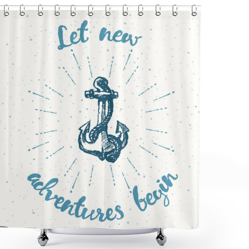 Personality  Drawn Adventure Time. Motivation Poster Anchor. Shower Curtains