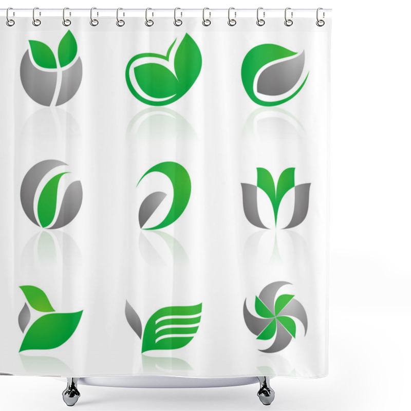 Personality  Floral Logos Shower Curtains