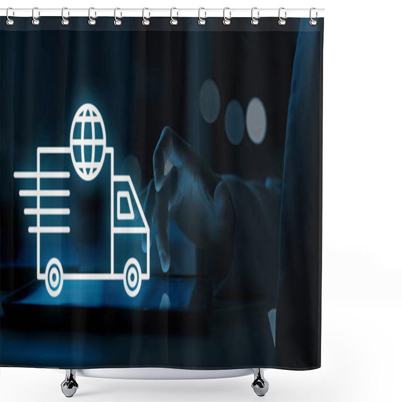 Personality  Fleet Management Reinvented Biometric Solutions For Secure And Efficient Operations Shower Curtains