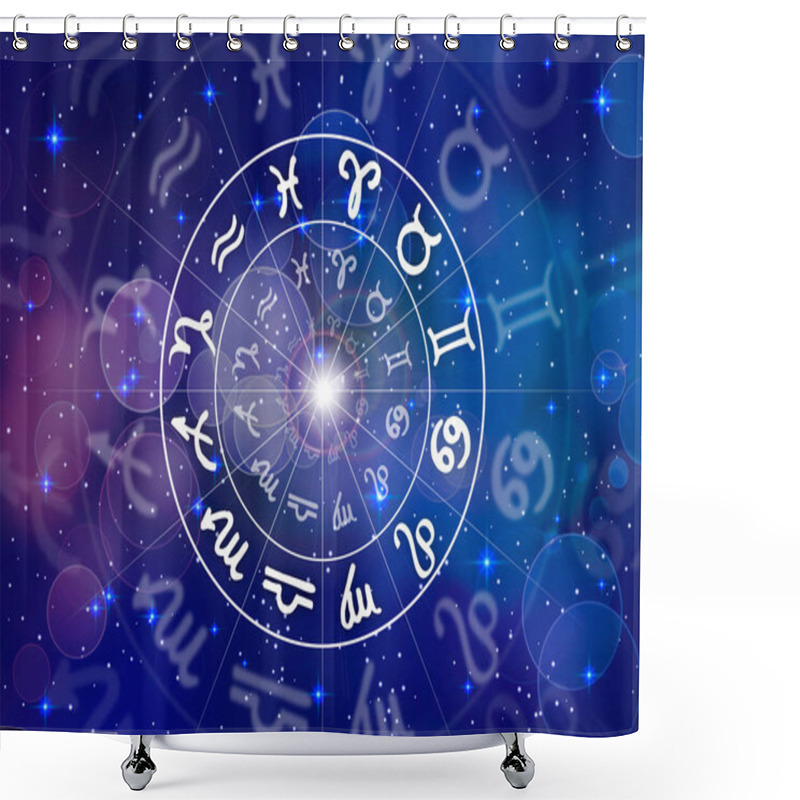 Personality  Horoscope And Signs Of The Zodiac Shower Curtains