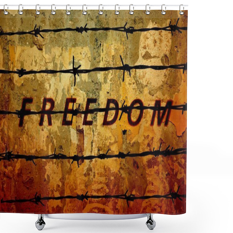 Personality  Freedom  Shower Curtains