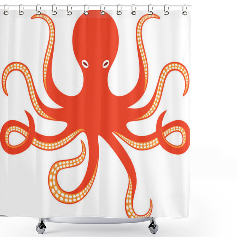 Personality  Octopus Ocean Shower Curtains