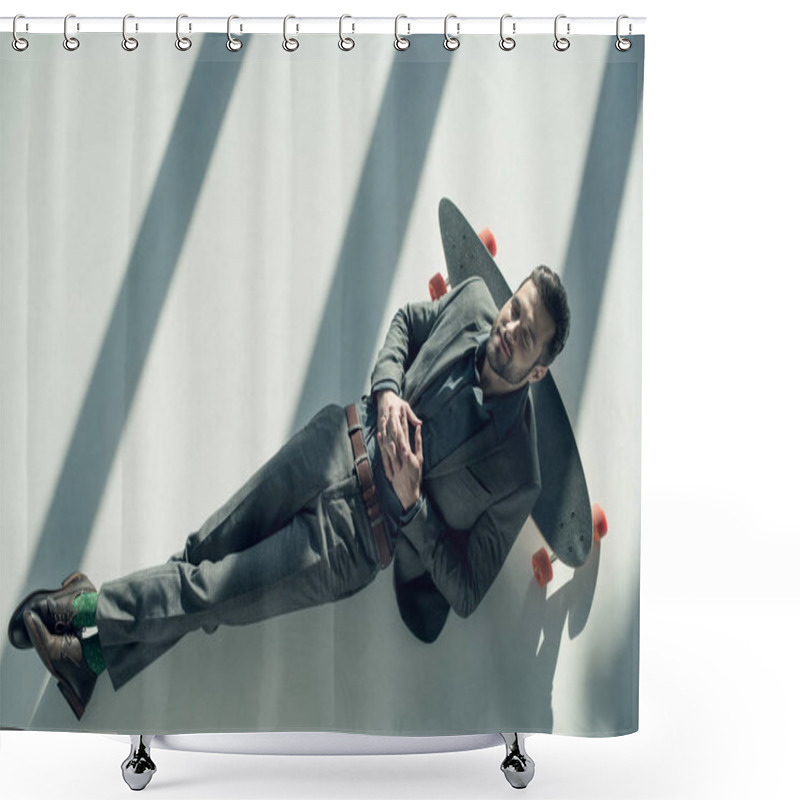 Personality  Handsome Stylish Man Shower Curtains