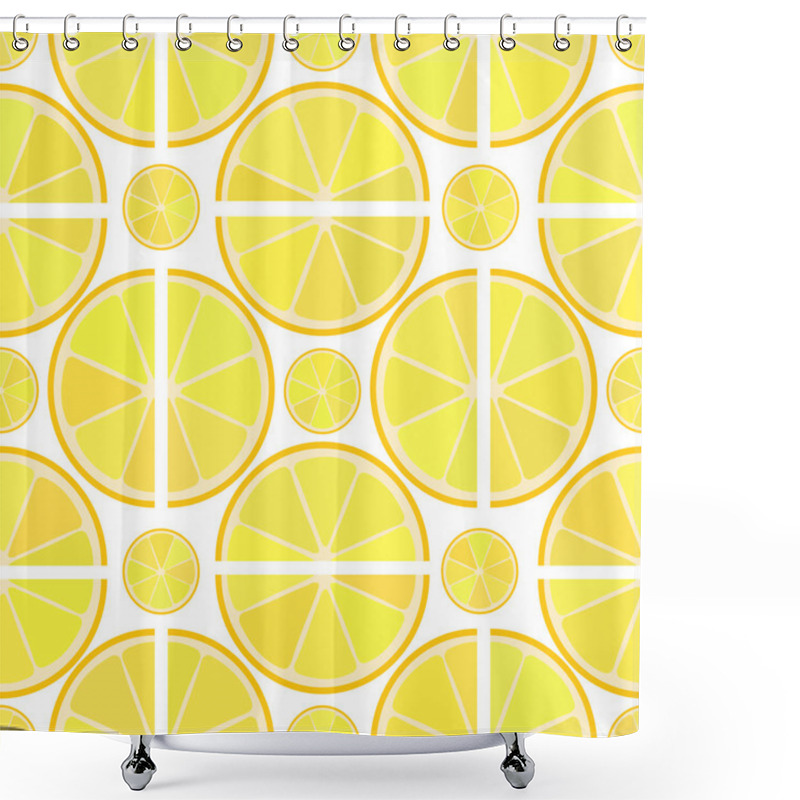 Personality  Sweet Lemon Pattern Shower Curtains