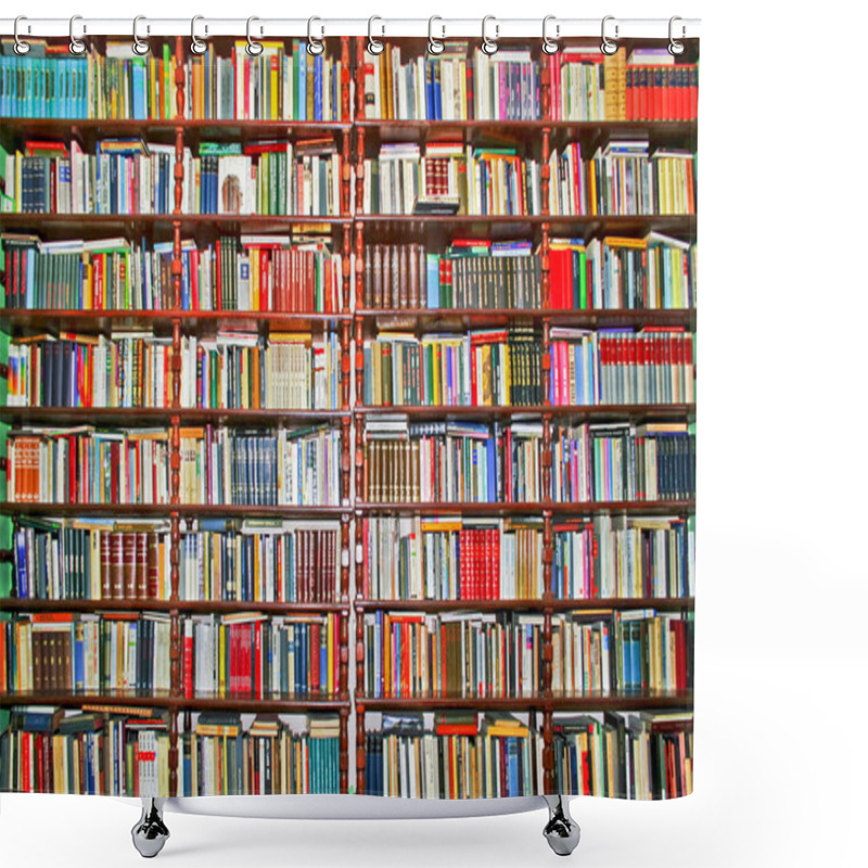 Personality  Books Shelf Shower Curtains