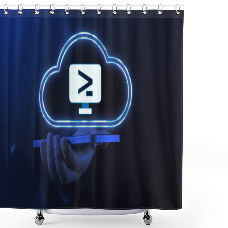 Personality  Boost Productivity With Integrated Cloud Shell Tools Shower Curtains