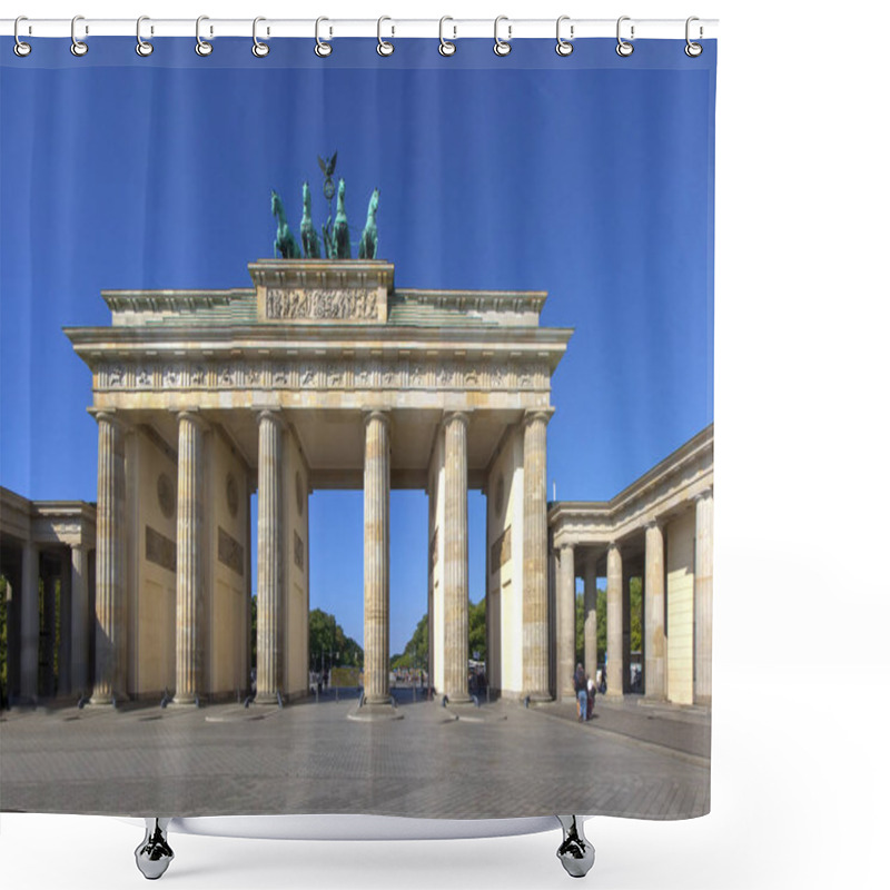 Personality  Berlin Brandenburg Gate Brandenburger Tor In Germany Shower Curtains