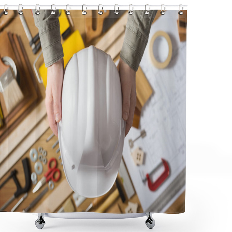 Personality  Workplace Safety Shower Curtains