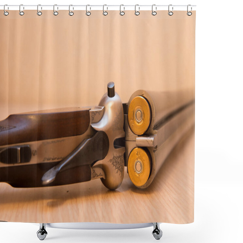 Personality  Shotgun Shower Curtains