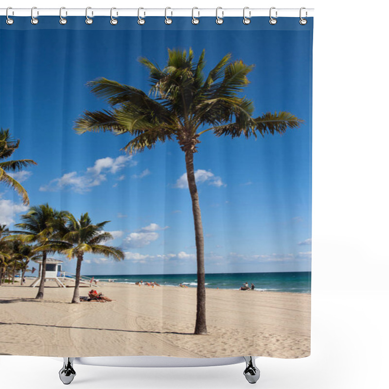 Personality  Fort Lauderdale Beach,Florida Shower Curtains