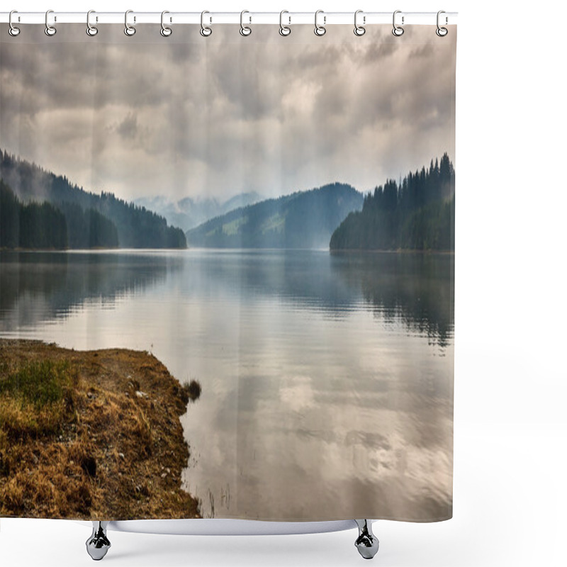 Personality  Lake Vidra In Romania Shower Curtains