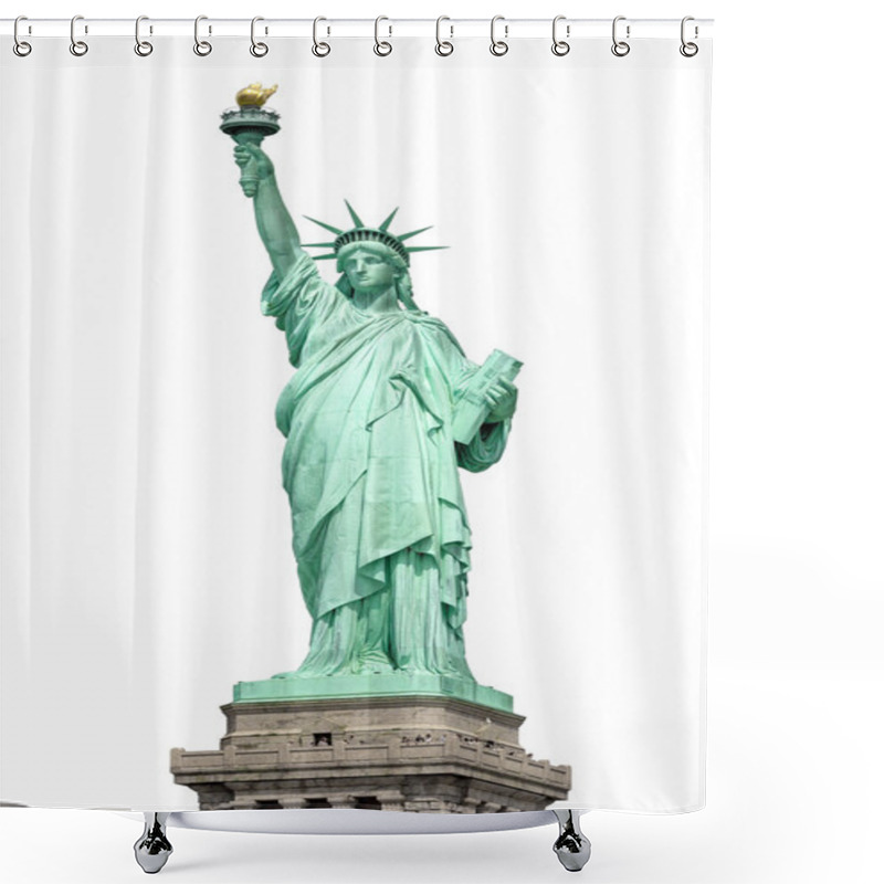 Personality  Statue Of Liberty In New York Shower Curtains