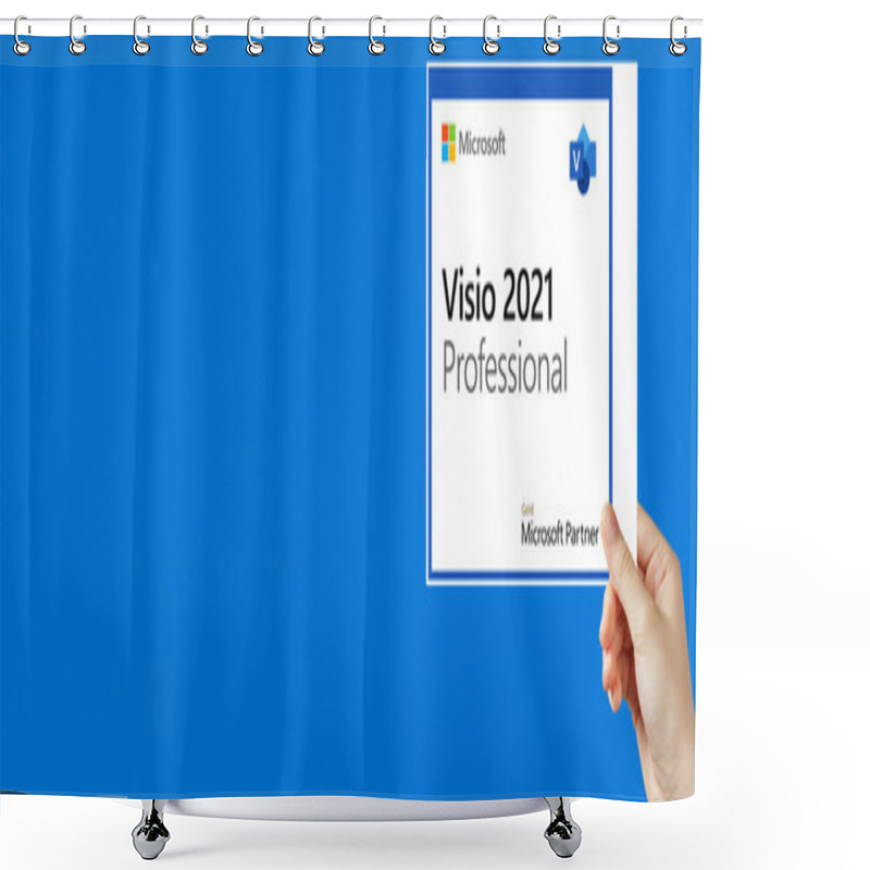 Personality  Microsoft Visio 2021 Professional Product Key Shower Curtains