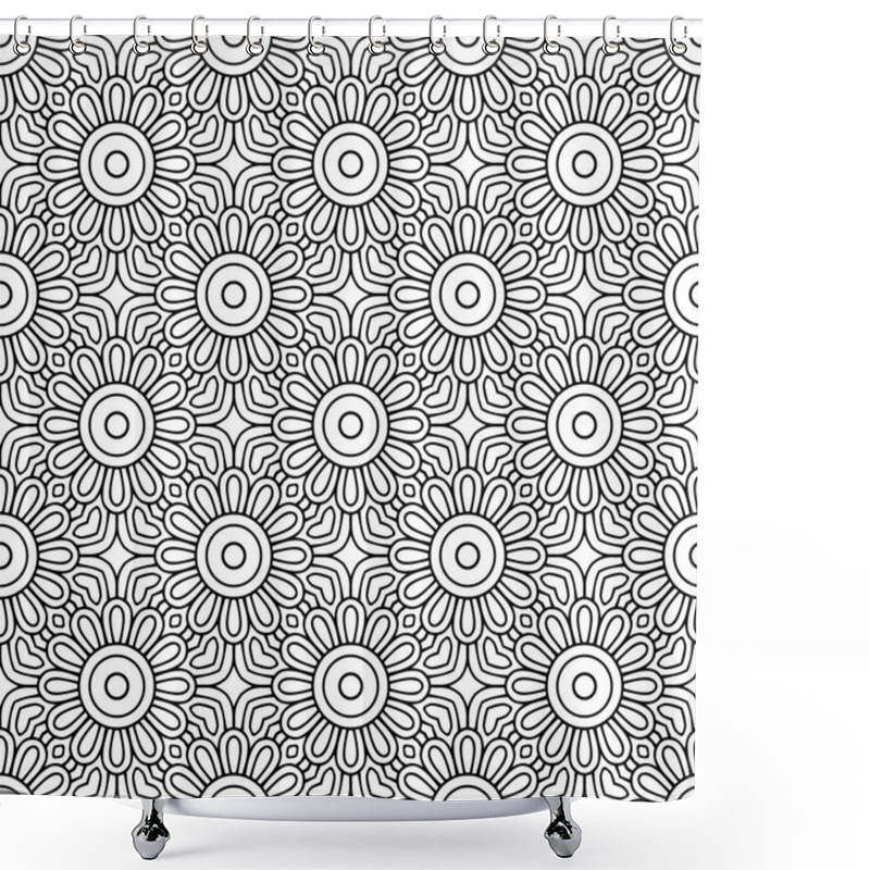 Personality  Vector Seamless Pattern Shower Curtains