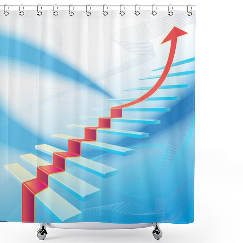 Personality  Business Success Concept Shower Curtains