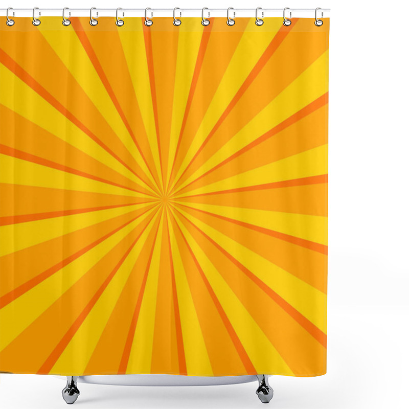 Personality  Rays Background. Illustration For Your Bright Beams Design. Sun Ray Theme Abstract Wallpaper. Raster Version. Abstract Background Of The Shining Sun-rays. Sun Rays. Shower Curtains