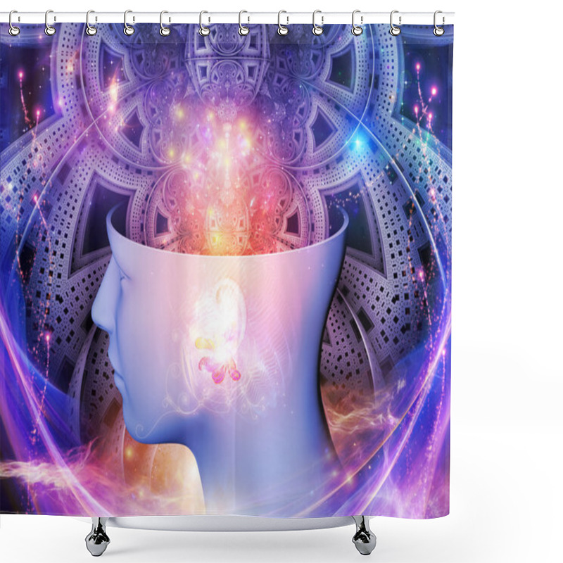 Personality  Diversity Of The Mind Shower Curtains