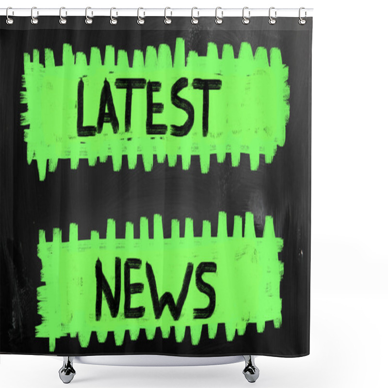 Personality  Latest News Shower Curtains