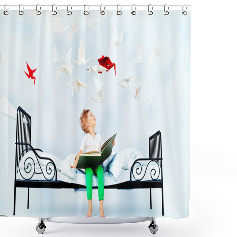 Personality  Fairy Tales Book Shower Curtains