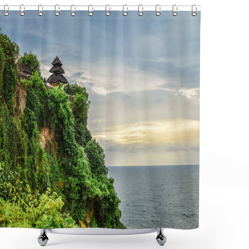 Personality  Pura Luhur Uluwatu Temple Shower Curtains