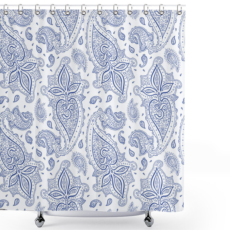 Personality  Seamless Paisley Background. Shower Curtains