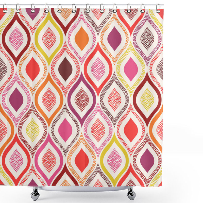 Personality  Seamless Abstract Pattern Shower Curtains