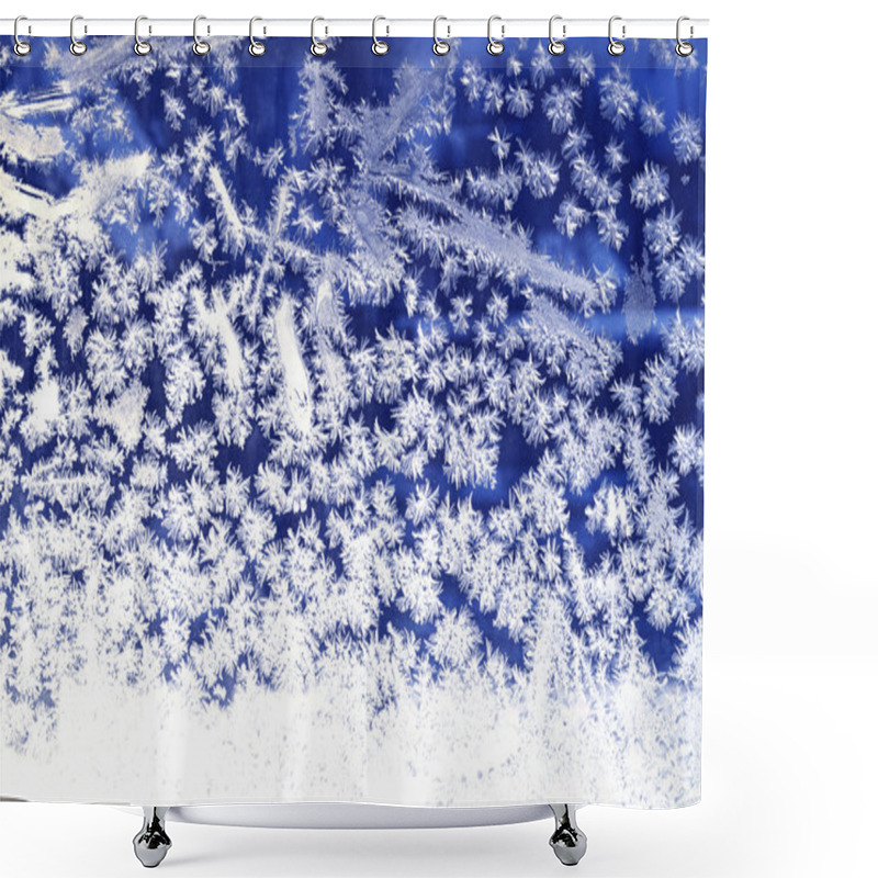 Personality  Frost On Glass Shower Curtains