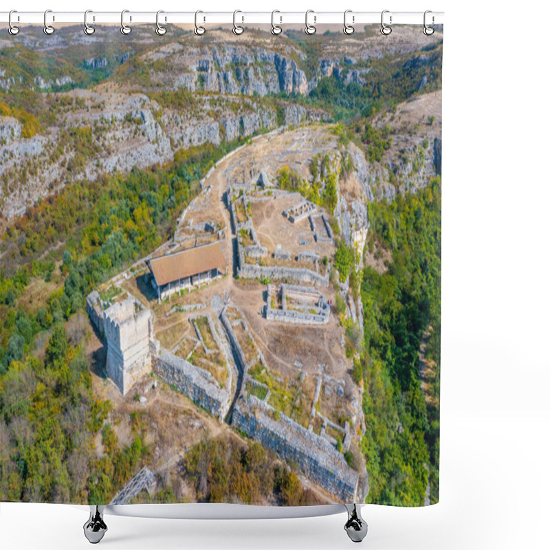 Personality  Ruins Of Cherven Fortress In Bulgaria. Shower Curtains