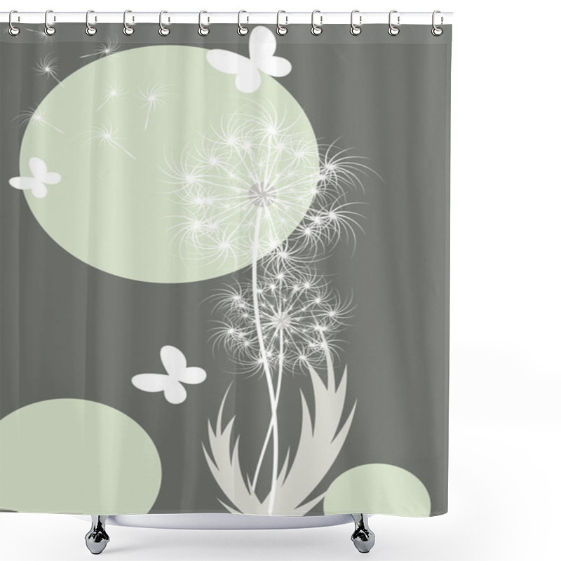 Personality  Floral Design 4 Shower Curtains