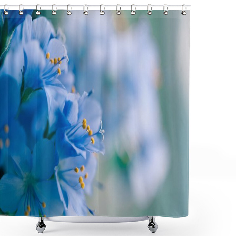 Personality  Spring And Summer Blooming Shower Curtains