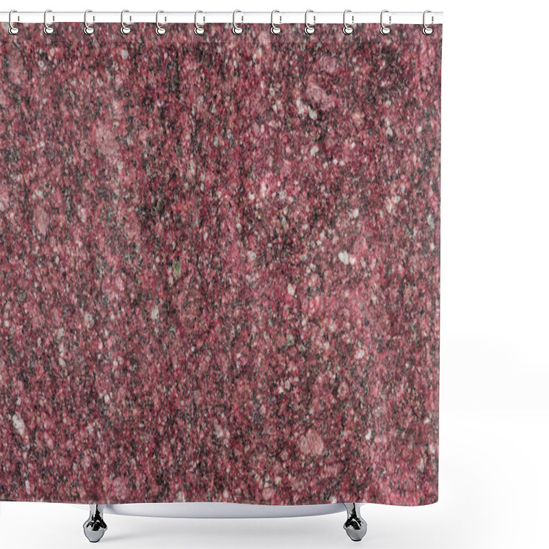 Personality  Detailed Texture Of Old Granite Wall Shower Curtains