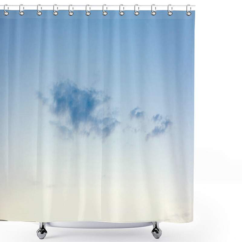 Personality  Delicate Streaks Of Rare Clouds Glow In Dawn's First Light, Floating Softly In The Early Sky. Their Ethereal Beauty Enhances The Tranquil Morning, Blending Surreal Charm With Nature's Awakening Shower Curtains