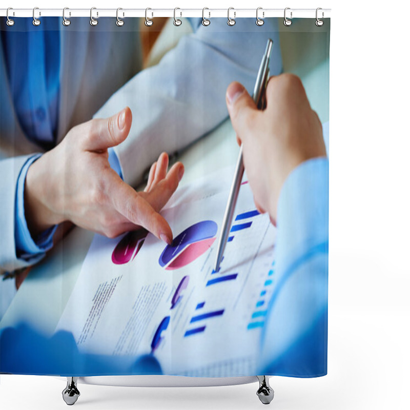 Personality  At Meeting Shower Curtains