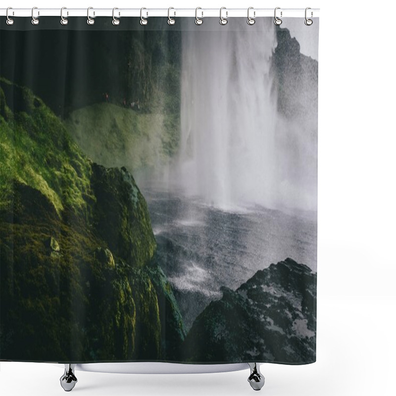 Personality  Waterfall Shower Curtains