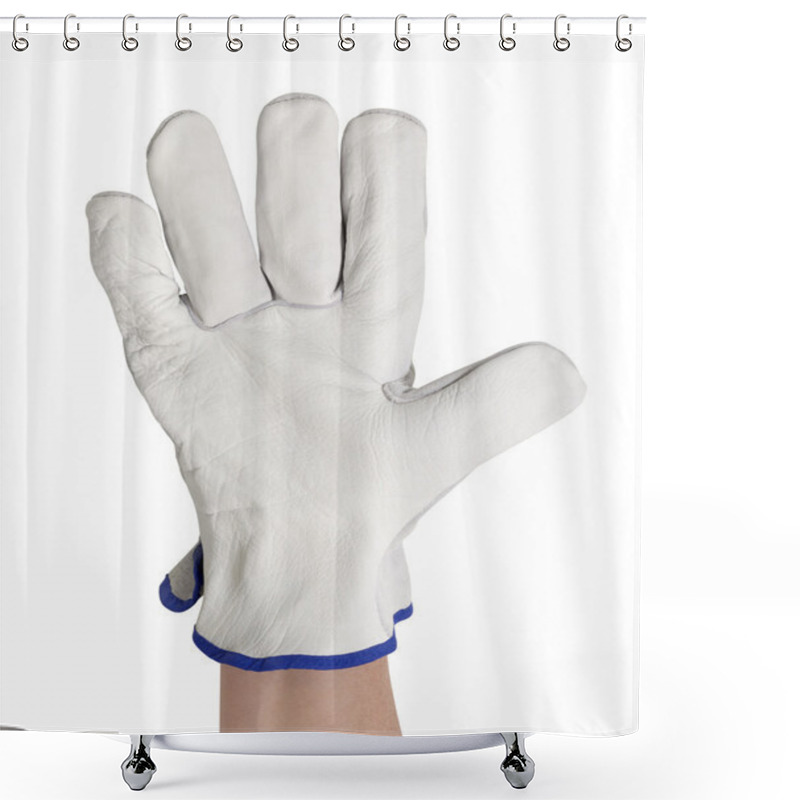 Personality  Gloved Hand Shower Curtains