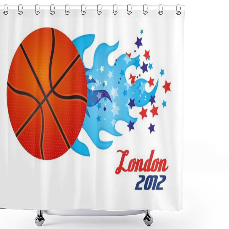 Personality  London Olympics Games 2012 Shower Curtains