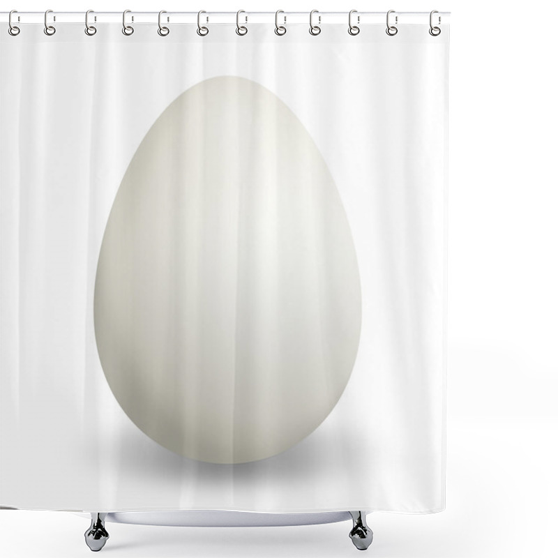 Personality  Duck Egg Shower Curtains