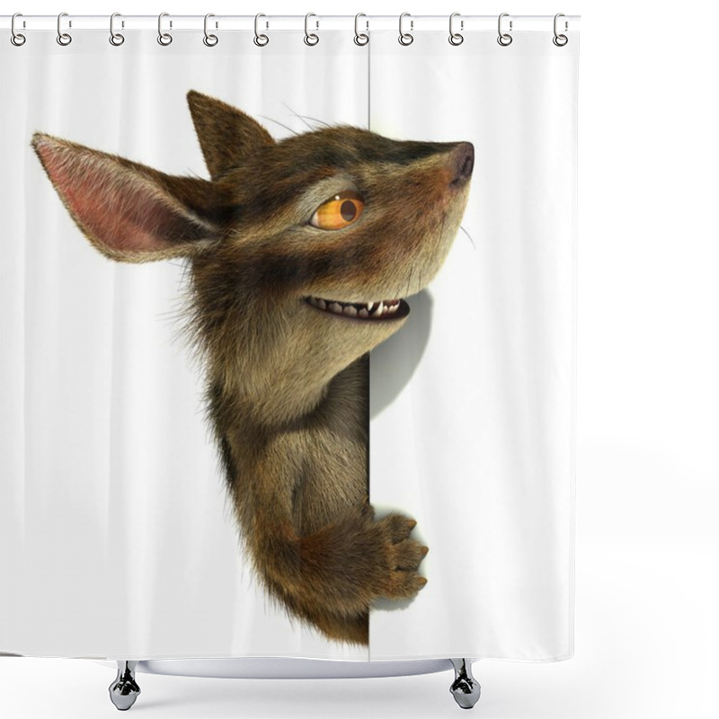 Personality  Squirrel Shower Curtains