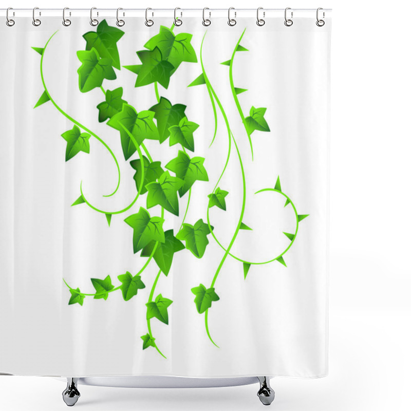 Personality  Green Ivy Shower Curtains