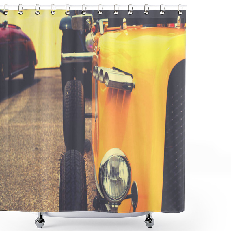 Personality   Classic Formula Car Shower Curtains